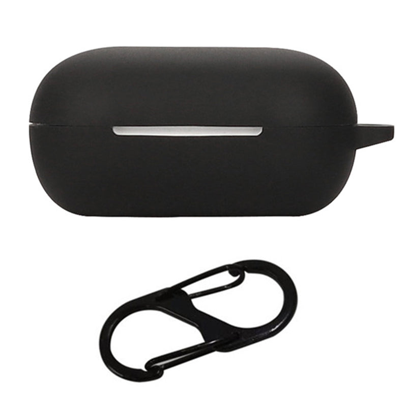 Dustproof Case for QCY ArcBuds Lite Bluetooth Earphone Silicone Cover with Anti-lost Buckle