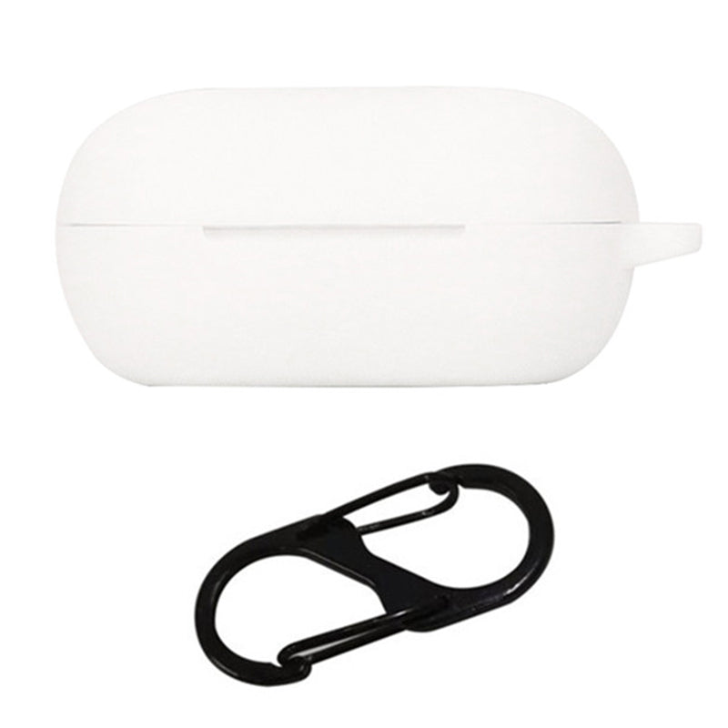 Dustproof Case for QCY ArcBuds Lite Bluetooth Earphone Silicone Cover with Anti-lost Buckle