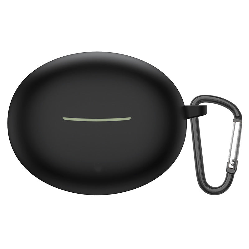 For Redmi Buds 4 Active Bluetooth Earphone Silicone Case Charging Bin Sleeve Headphone Cover with Buckle