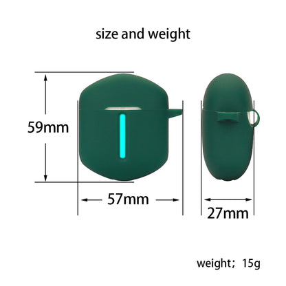 For EDIFIER HECATE GT2 Charging Bin Sleeve Bluetooth Earphone Silicone Case Headphone Cover with Buckle