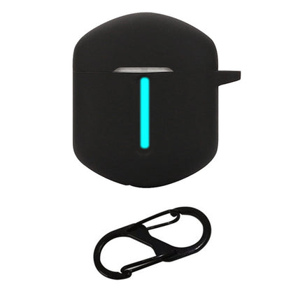 For EDIFIER HECATE GT2 Charging Bin Sleeve Bluetooth Earphone Silicone Case Headphone Cover with Buckle