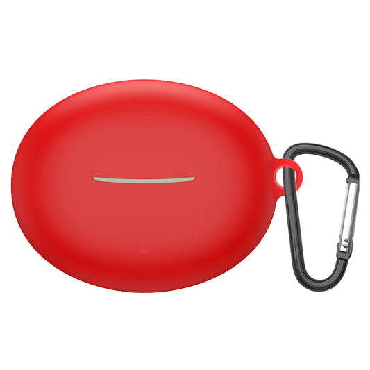 Earbud Silicone Case for Xiaomi Redmi Buds 4 Active Bluetooth Earphone Protective Cover with Buckle