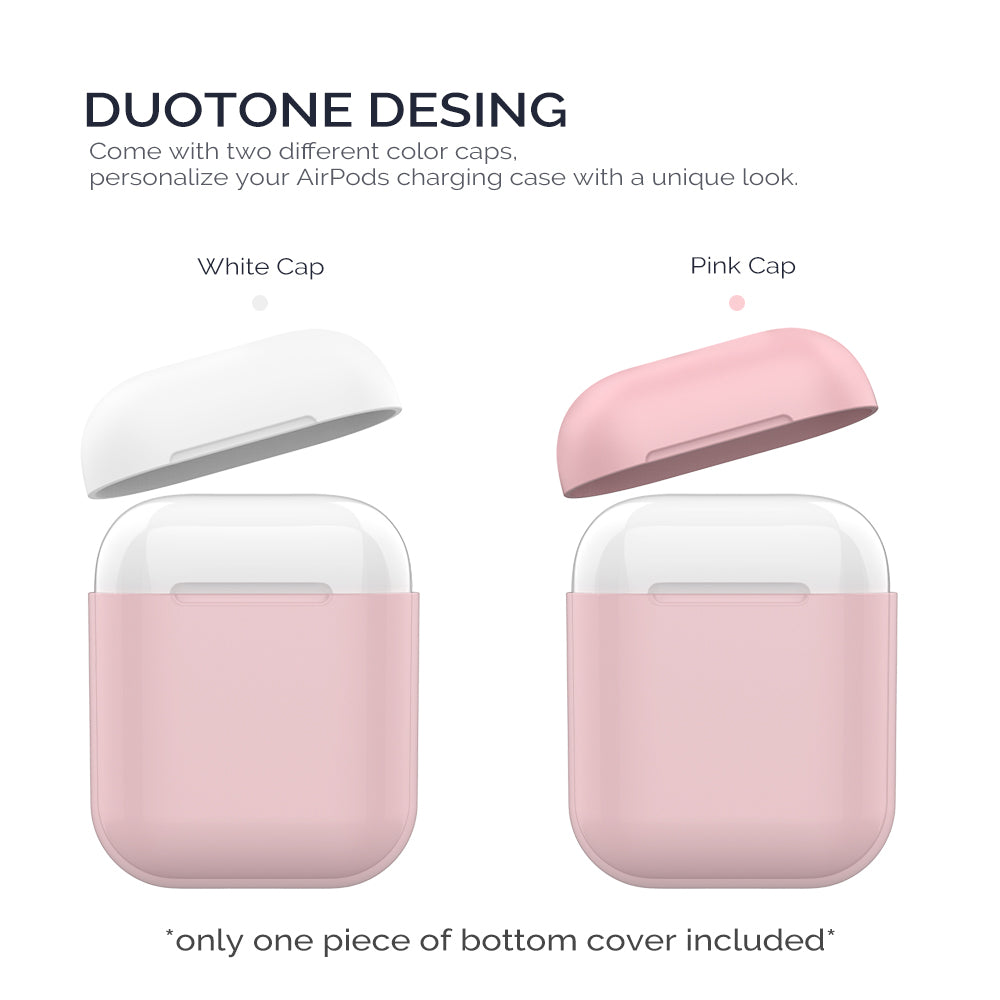 AHASTYLE PT38 Earphone Case for AirPods with Charging Case (2016) / (2019) / AirPods with Wireless Charging Case (2019) Earbud Silicone Cover