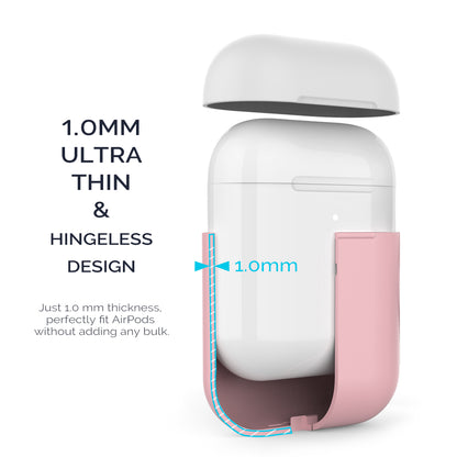 AHASTYLE PT38 Earphone Case for AirPods with Charging Case (2016) / (2019) / AirPods with Wireless Charging Case (2019) Earbud Silicone Cover