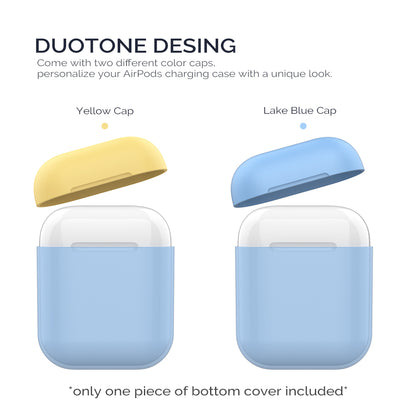 AHASTYLE PT38 Earphone Case for AirPods with Charging Case (2016) / (2019) / AirPods with Wireless Charging Case (2019) Earbud Silicone Cover