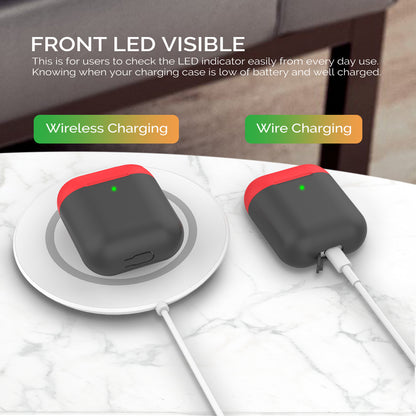 AHASTYLE PT38 Earphone Case for AirPods with Charging Case (2016) / (2019) / AirPods with Wireless Charging Case (2019) Earbud Silicone Cover