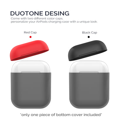 AHASTYLE PT38 Earphone Case for AirPods with Charging Case (2016) / (2019) / AirPods with Wireless Charging Case (2019) Earbud Silicone Cover