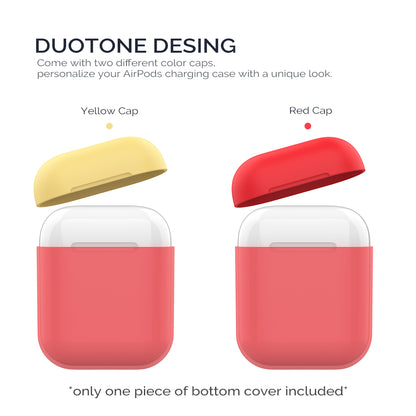 AHASTYLE PT38 Earphone Case for AirPods with Charging Case (2016) / (2019) / AirPods with Wireless Charging Case (2019) Earbud Silicone Cover
