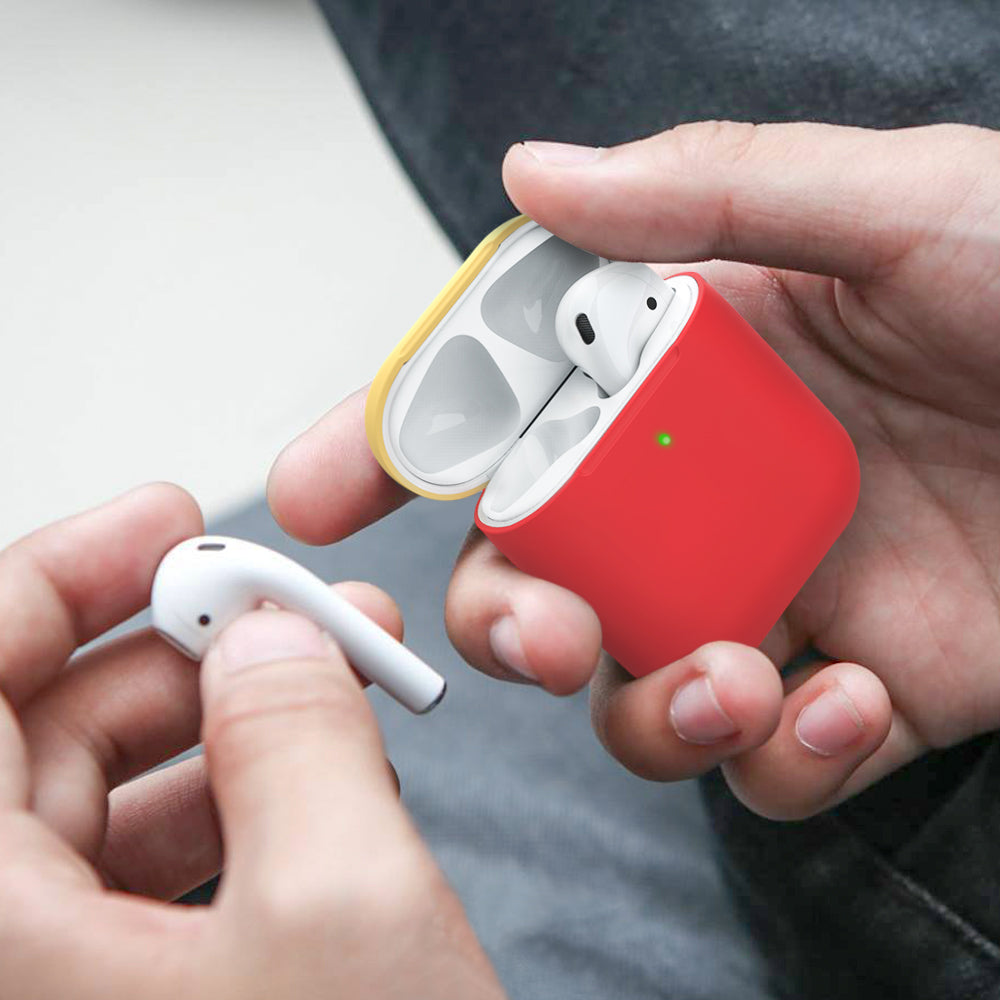 AHASTYLE PT38 Earphone Case for AirPods with Charging Case (2016) / (2019) / AirPods with Wireless Charging Case (2019) Earbud Silicone Cover