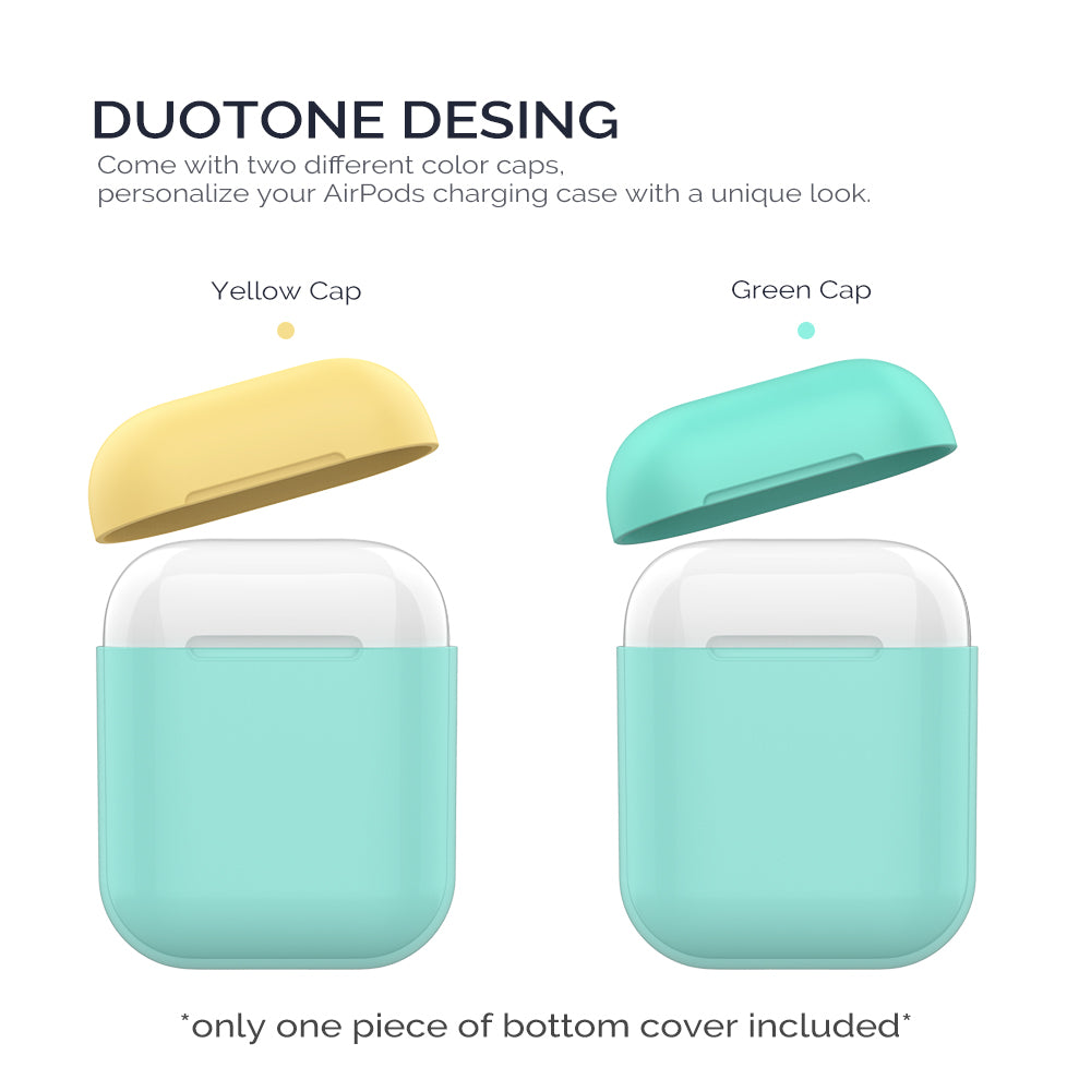 AHASTYLE PT38 Earphone Case for AirPods with Charging Case (2016) / (2019) / AirPods with Wireless Charging Case (2019) Earbud Silicone Cover