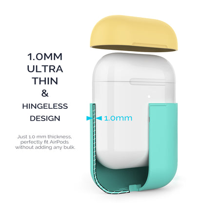 AHASTYLE PT38 Earphone Case for AirPods with Charging Case (2016) / (2019) / AirPods with Wireless Charging Case (2019) Earbud Silicone Cover