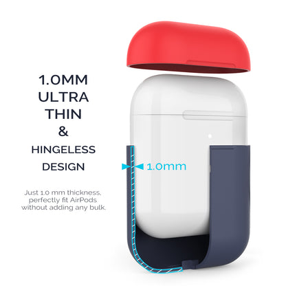 AHASTYLE PT38 Earphone Case for AirPods with Charging Case (2016) / (2019) / AirPods with Wireless Charging Case (2019) Earbud Silicone Cover