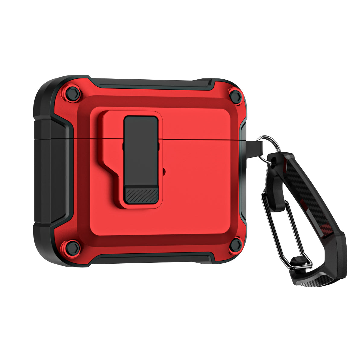 Anti-Drop TPU+PC Case for Apple AirPods 3 Bluetooth Headset Charging Case Cover with Buckle