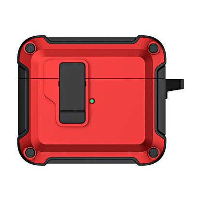 Anti-Drop TPU+PC Case for Apple AirPods 3 Bluetooth Headset Charging Case Cover with Buckle