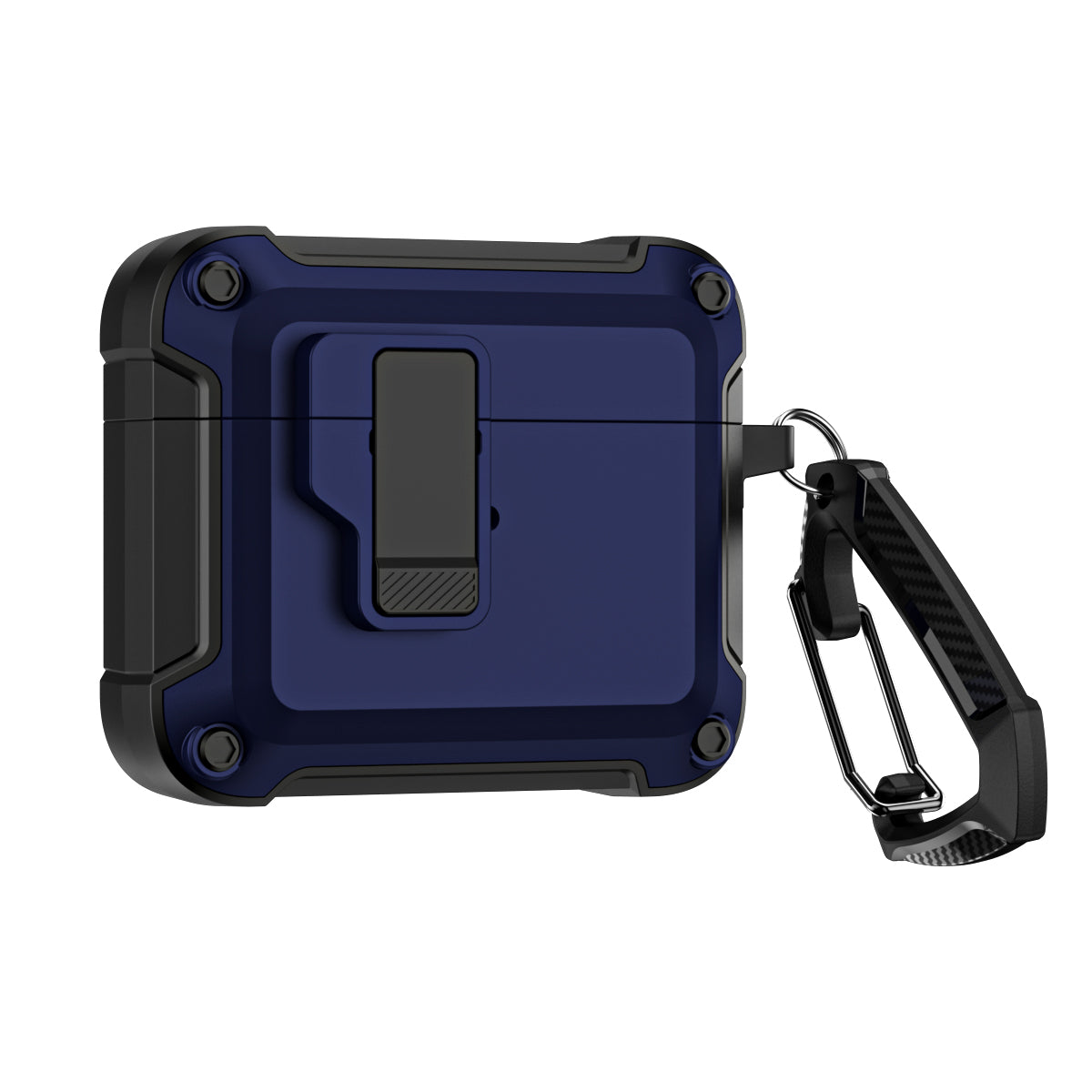 Anti-Drop TPU+PC Case for Apple AirPods 3 Bluetooth Headset Charging Case Cover with Buckle