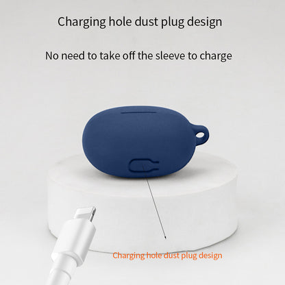 Silicone Case for MEIZU PANDAER Air Bluetooth Earphone Sleeve Headphone Charging Bin Cover with Buckle