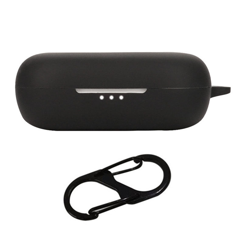 For SoundPEATS GoFree Bluetooth Earphone Silicone Case Shockproof Headphone Charging Bin Cover with Buckle