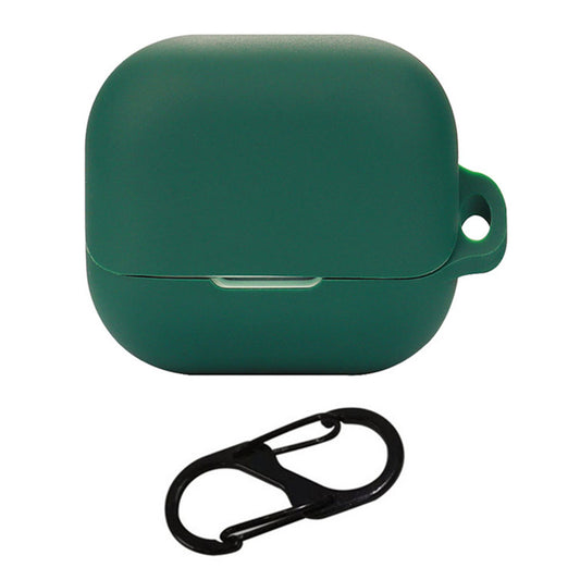 For Libratone AIR+3 Bluetooth Earphone Anti-drop Case Silicone Protective Cover with Anti-lost Buckle