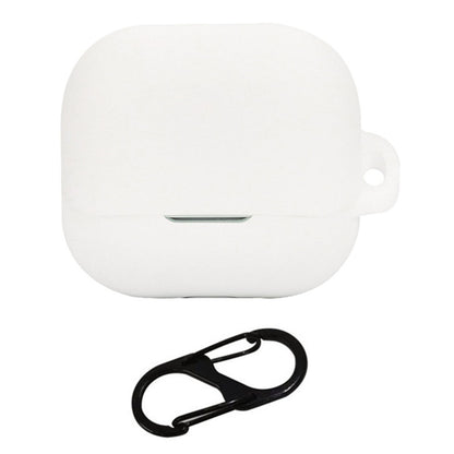 For Libratone AIR+3 Bluetooth Earphone Anti-drop Case Silicone Protective Cover with Anti-lost Buckle