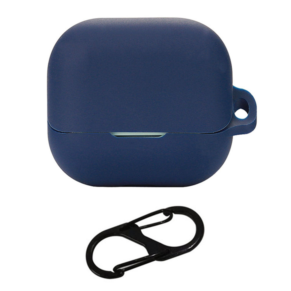 For Libratone AIR+3 Bluetooth Earphone Anti-drop Case Silicone Protective Cover with Anti-lost Buckle