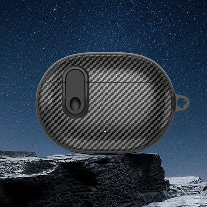 For Beats Wireless Bluetooth Earphone Cover Carbon Fiber Texture TPU+PC Case Headphone Sleeve