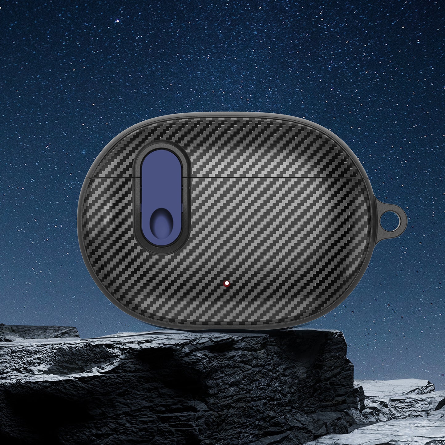 For Beats Wireless Bluetooth Earphone Cover Carbon Fiber Texture TPU+PC Case Headphone Sleeve