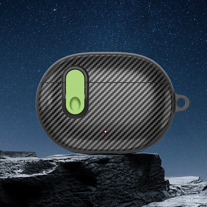 For Beats Wireless Bluetooth Earphone Cover Carbon Fiber Texture TPU+PC Case Headphone Sleeve
