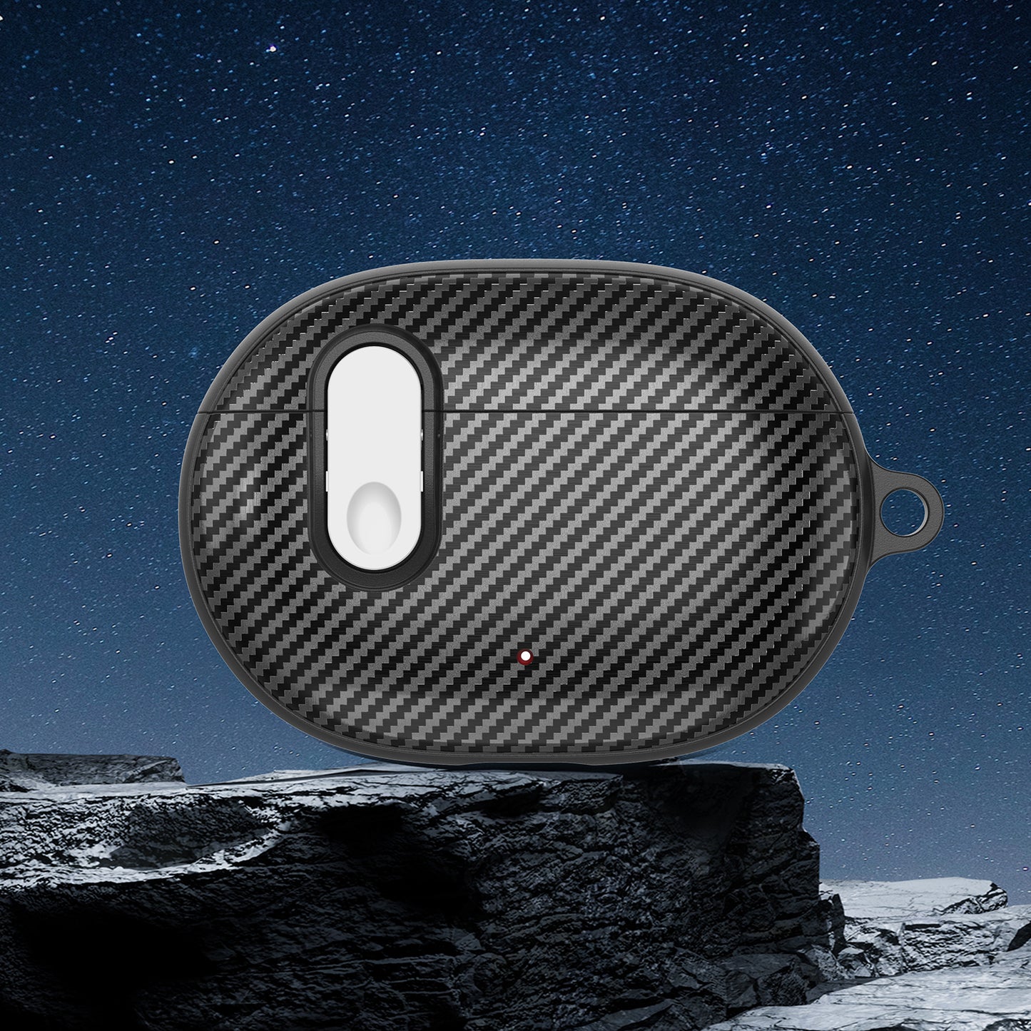 For Beats Wireless Bluetooth Earphone Cover Carbon Fiber Texture TPU+PC Case Headphone Sleeve