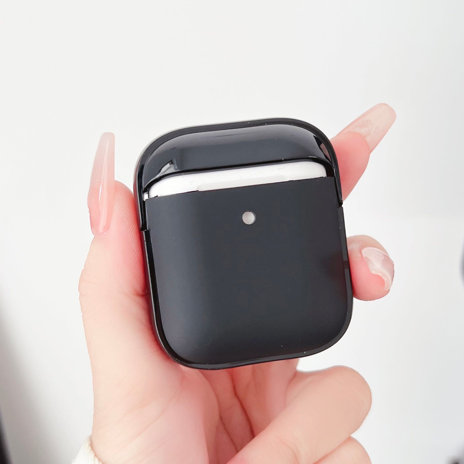 TPU + PC Case for Apple AirPods with Charging Case (2016) / (2019) / AirPods with Wireless Charging Case (2019) , Earphone Protective Cover with Strap