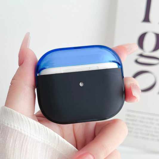 For Apple AirPods 3 Shockproof TPU Case Anti-Drop Bluetooth Earbuds Charging Case Cover with Wrist Strap