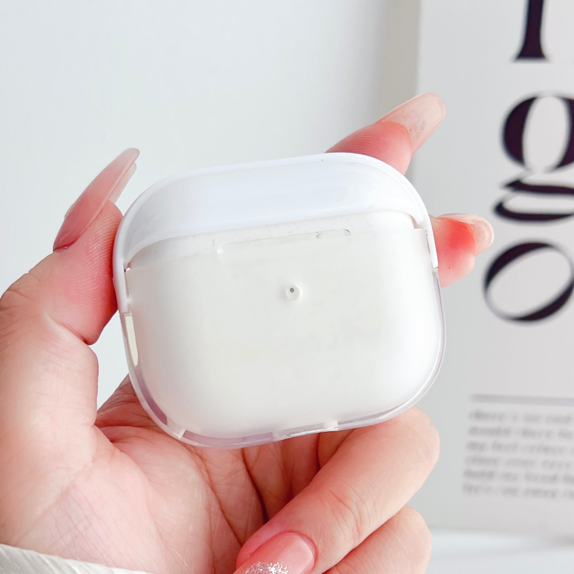 For Apple AirPods 3 Shockproof TPU Case Anti-Drop Bluetooth Earbuds Charging Case Cover with Wrist Strap