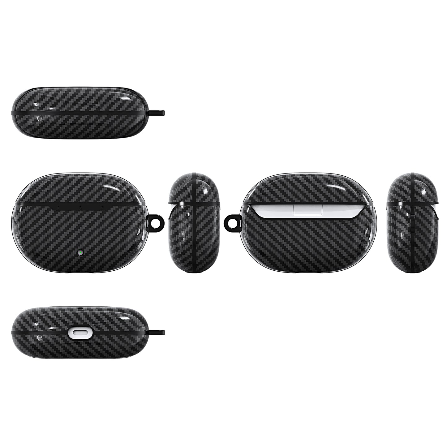 For Huawei Freebuds Pro Earphone Cover Carbon Fiber Texture TPU Case Wireless Bluetooth Headset Sleeve