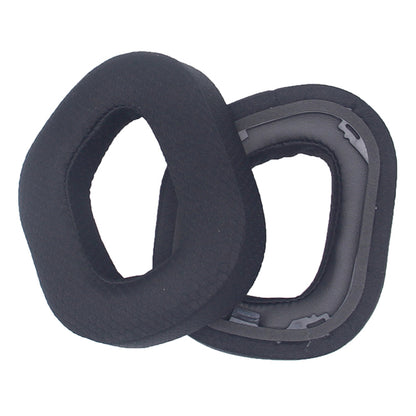 JZF-403 1 Pair For USCORSAIR HS80 RGB Headset Replacement Sponge Ear Cushions Pads Earpads (Football Texture)