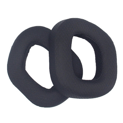 JZF-403 1 Pair For USCORSAIR HS80 RGB Headset Replacement Sponge Ear Cushions Pads Earpads (Football Texture)