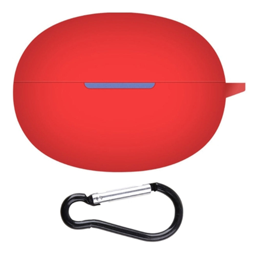 For Realme Buds Air 5 Earphone Case Bluetooth Earbud Silicone Cover with Anti-lost Buckle