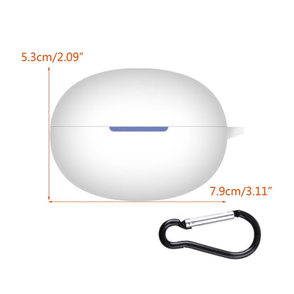 For Realme Buds Air 5 Earphone Case Bluetooth Earbud Silicone Cover with Anti-lost Buckle