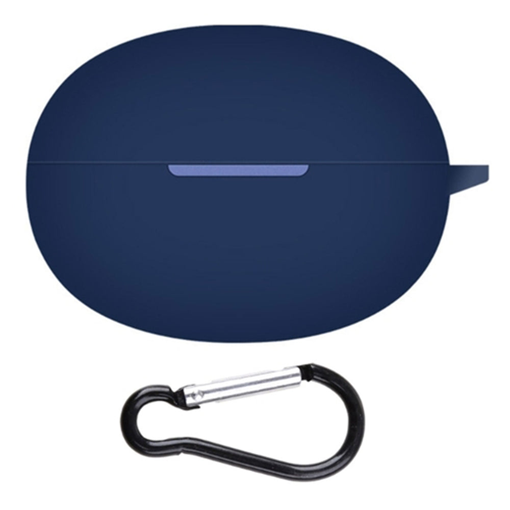 For Realme Buds Air 5 Earphone Case Bluetooth Earbud Silicone Cover with Anti-lost Buckle