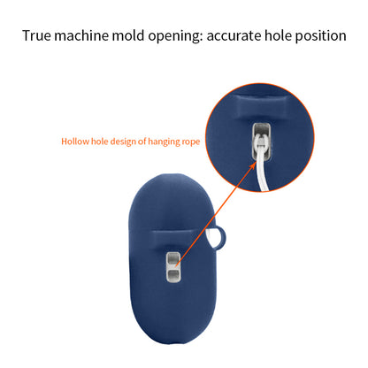 For Lifeme Blus mini Earphone Silicone Case Sleeve Earbud Protective Cover with Anti-lost Buckle