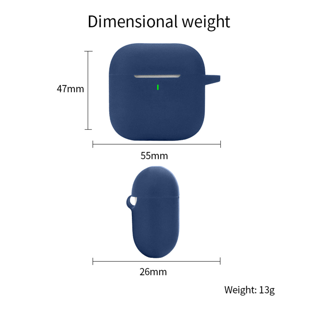 For Lifeme Blus mini Earphone Silicone Case Sleeve Earbud Protective Cover with Anti-lost Buckle