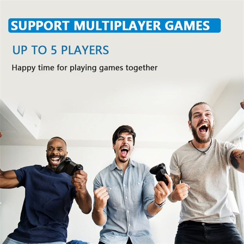 SUPER CONSOLE X Portable Mini Game Console with 2 Wireless Controller 3D HD Home Game Box (128GB)