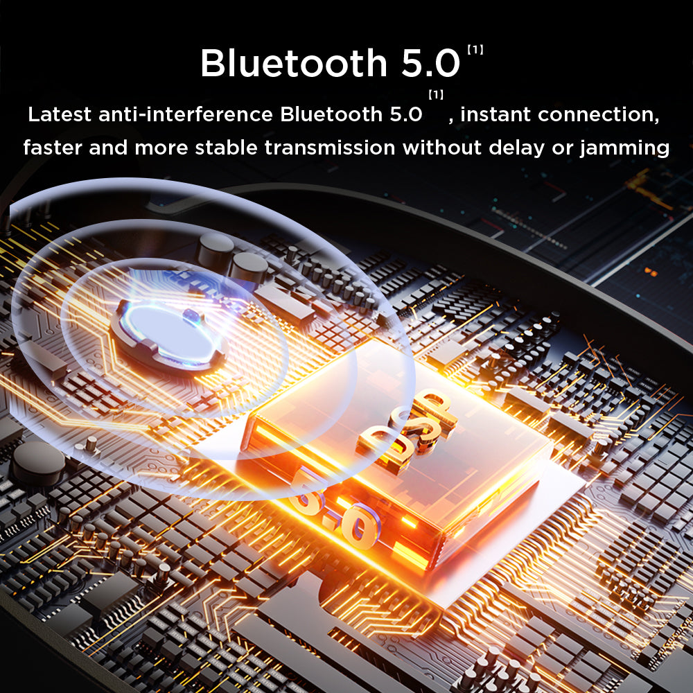 JOYROOM JR-MC6 2-in-1 Multifunctional Bluetooth 5.0 Handheld Microphone with Digital Display