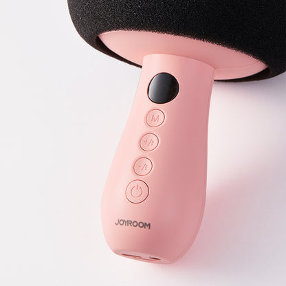 JOYROOM JR-MC6 2-in-1 Multifunctional Bluetooth 5.0 Handheld Microphone with Digital Display