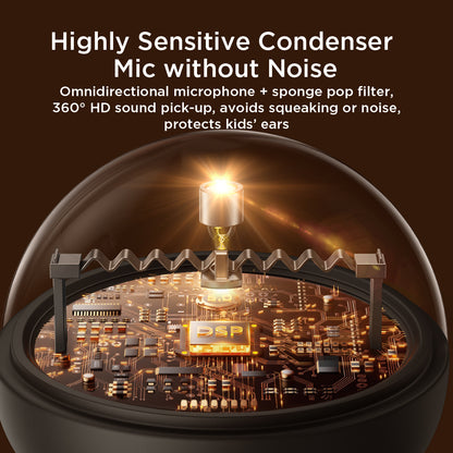 JOYROOM JR-MC6 2-in-1 Multifunctional Bluetooth 5.0 Handheld Microphone with Digital Display