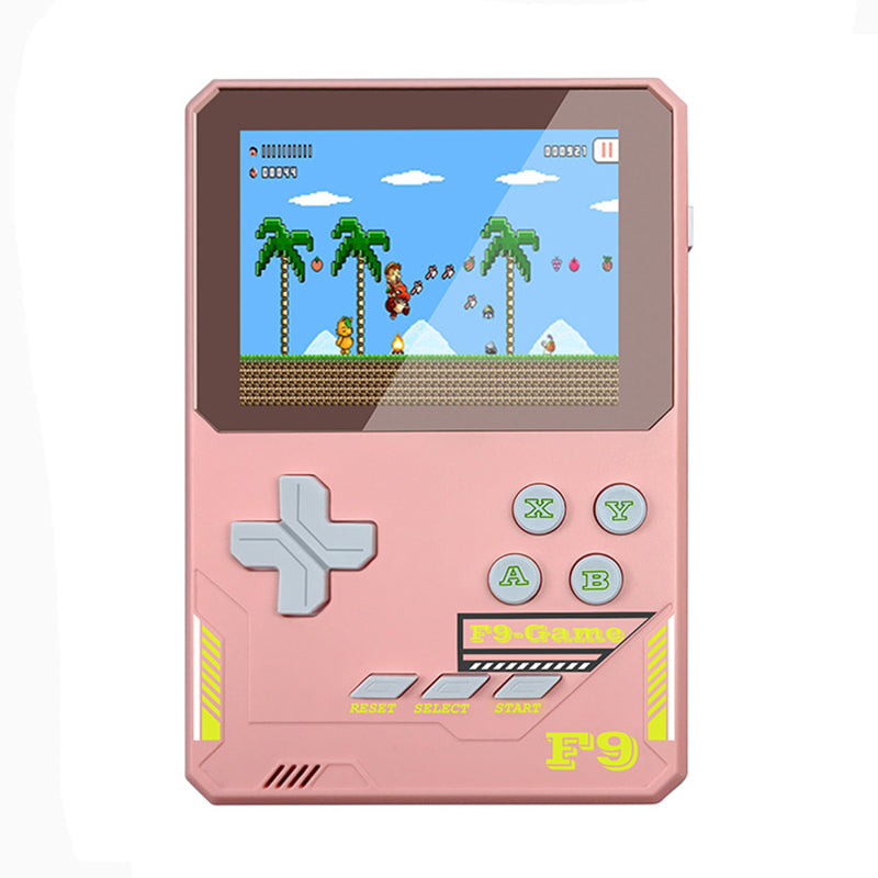 F9 3.5-Inch LCD Screen Kids Handheld Game Console Retro Handheld Video Game Gift for Children