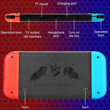 X80 7.0 inch HD Screen Handheld Game Console 20000 Games Video Game Console