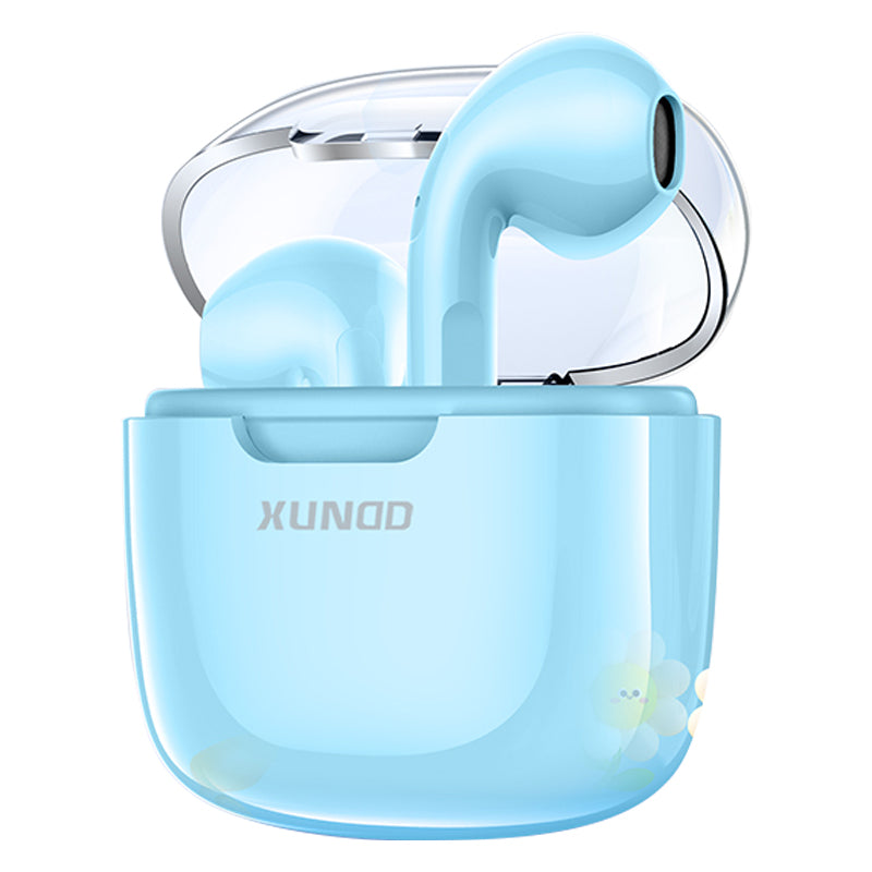 XUNDD X17 Bluetooth 5.3 Earphones Low Latency TWS Headphones with Charging Case