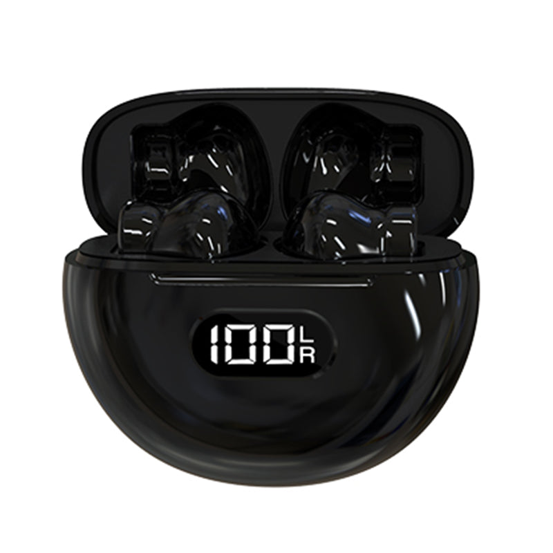 D8 TWS Bluetooth 5.3 Earphone Touch Control True Wireless Sports Earbuds with LED Power Display (CE Certified)