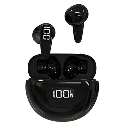 D8 TWS Bluetooth 5.3 Earphone Touch Control True Wireless Sports Earbuds with LED Power Display (CE Certified)