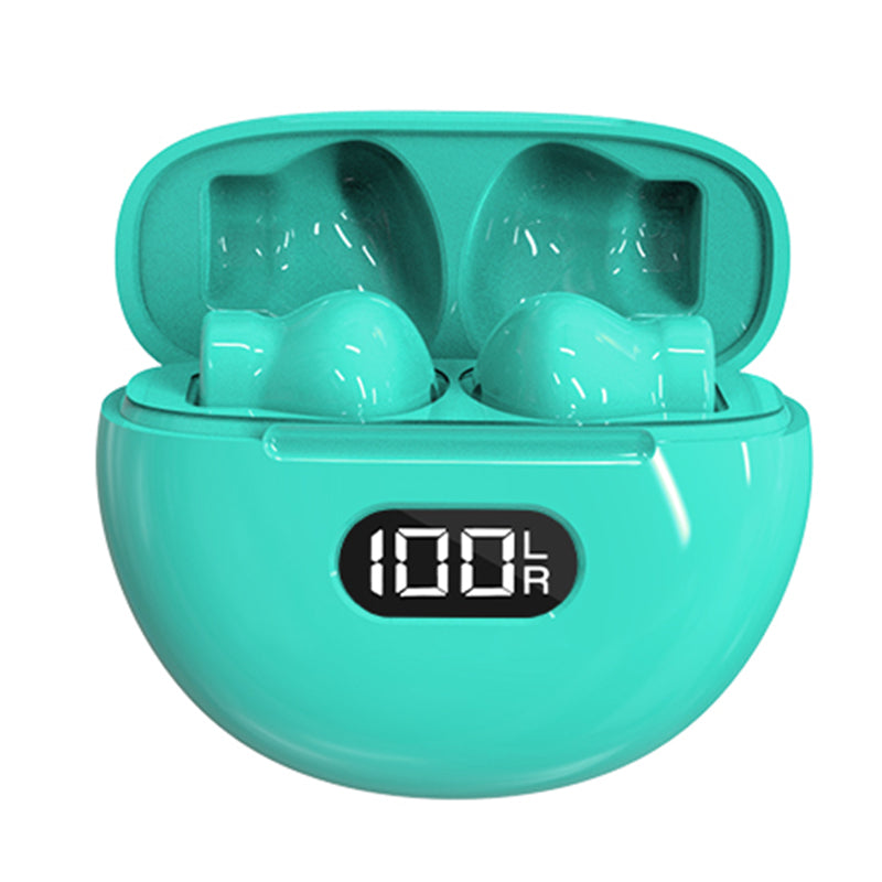 D8 TWS Bluetooth 5.3 Earphone Touch Control True Wireless Sports Earbuds with LED Power Display (CE Certified)
