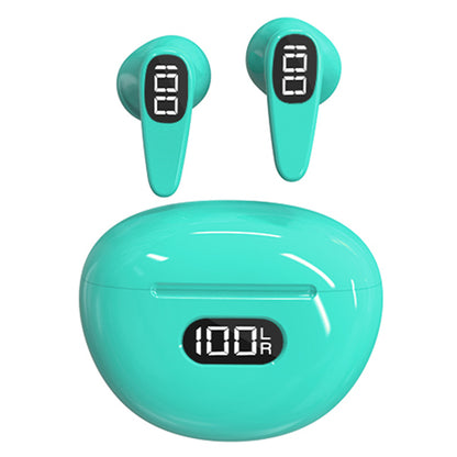 D8 TWS Bluetooth 5.3 Earphone Touch Control True Wireless Sports Earbuds with LED Power Display (CE Certified)